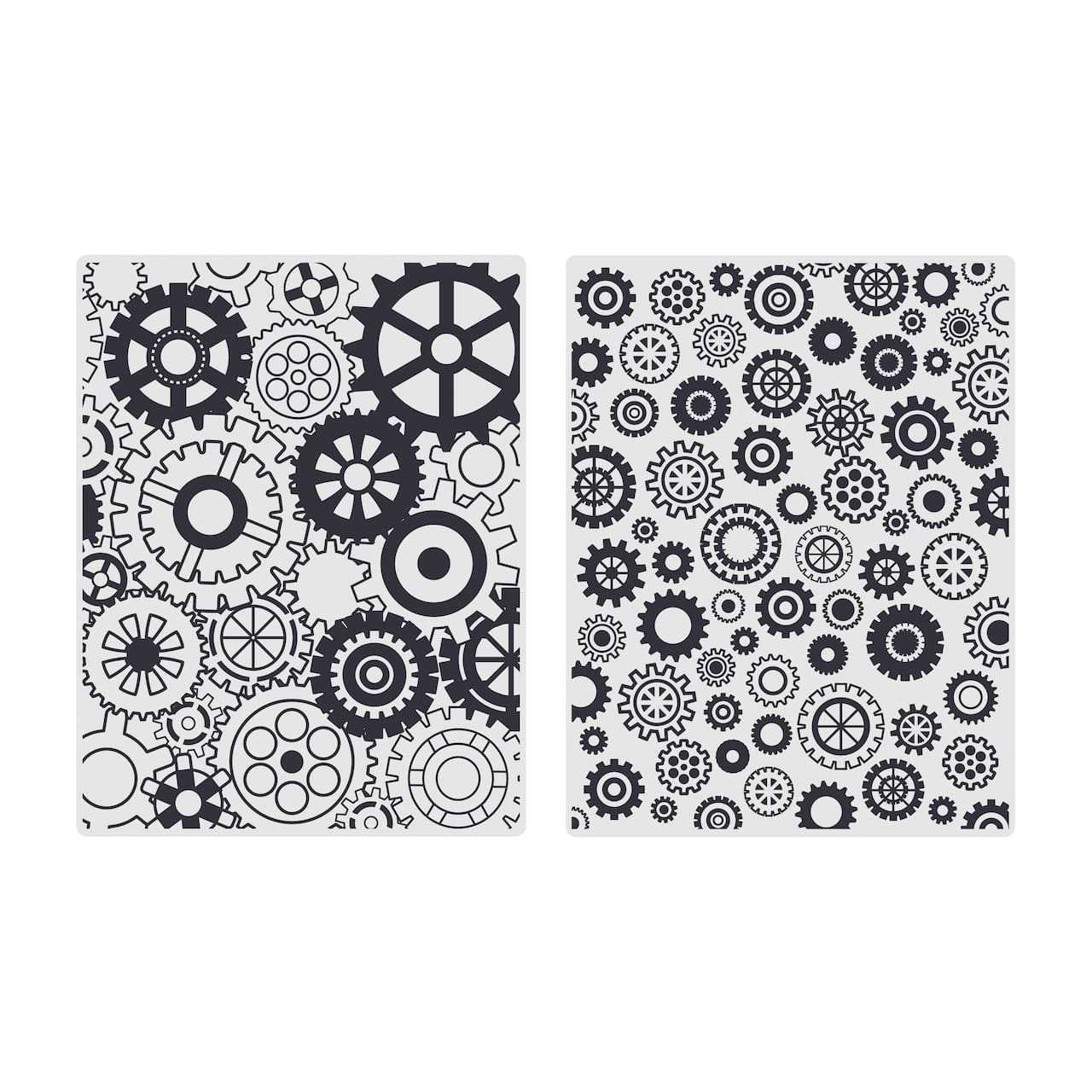 12 Pack: Gears Embossing Folders Set by Recollections™